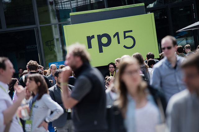 Besucher auf der re:publica 2015